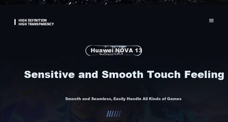 Lanxingxiansheng Tempered Glass Screen Protector for Huawei Nova 15, Compatible with Nova 15/14 Active Edition/14/13/12 Phones, High Definition Anti-Drop Anti-Fingerprint Protective Film 8