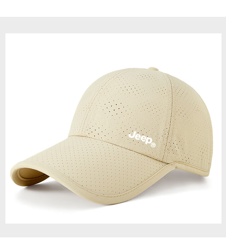 JEEP Baseball Cap for Men And Women, Summer Mesh Quick-Dry Sun Hat, Sports Casual Hiking Visor Cap 3