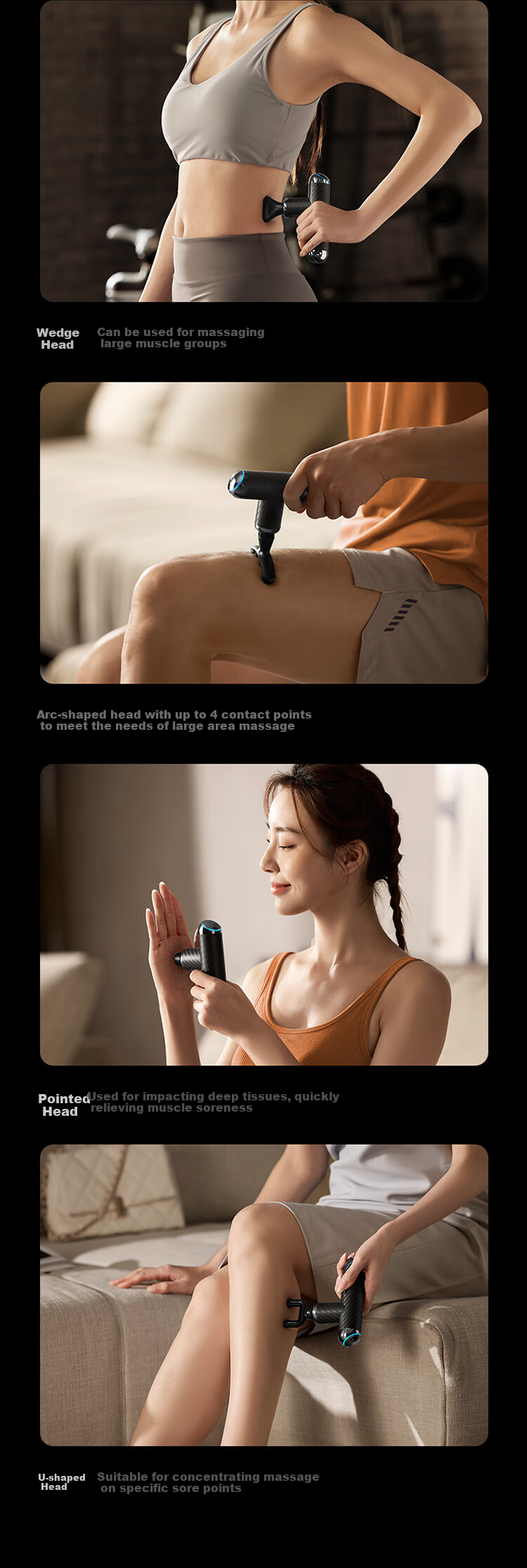 PHILIPS Mini Massage Gun, Professional Deep Tissue Massager, Fascia Gun 5101G(C), Gift for Boyfriend/girlfriend on Holidays And Birthdays 11