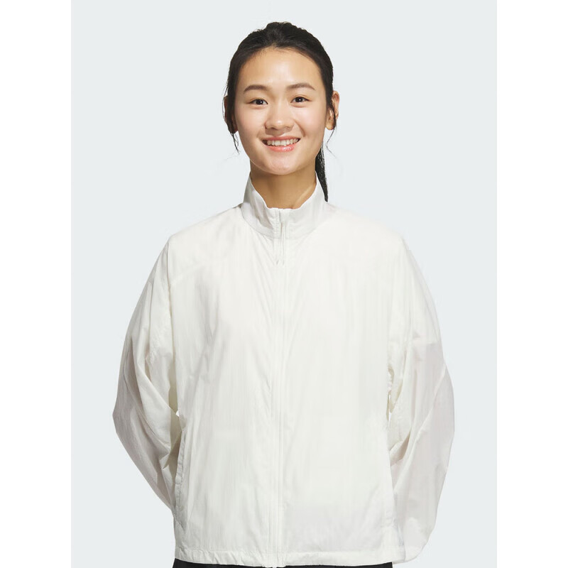 Adidas Spring And Summer Women's Breathable Sports Casual Jacket JM8878 S 1