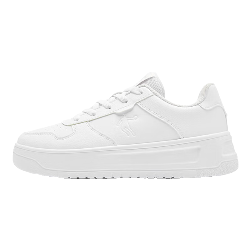 Jordan Women's Breathable Mesh White Sneakers Spring Summer Thick Sole Height Increasing Student Casual Running Sports Shoes