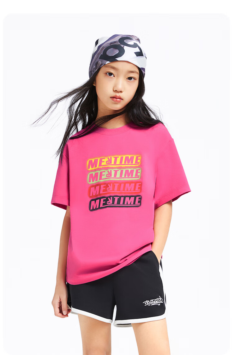 Annil [Memory Foam Cooling T-Shirt] Children's Clothing, Boys And Girls Round Neck Short Sleeve T-Shirt, Summer Casual 15