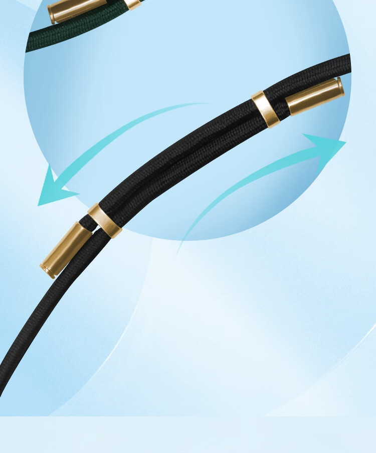 ESCASE Perfumed Phone Lanyard Crossbody Neck Strap Dopamine High-End Retractable Adjustable Anti-Lost for Huawei Mate 80 Apple 17 Pro Long White 7