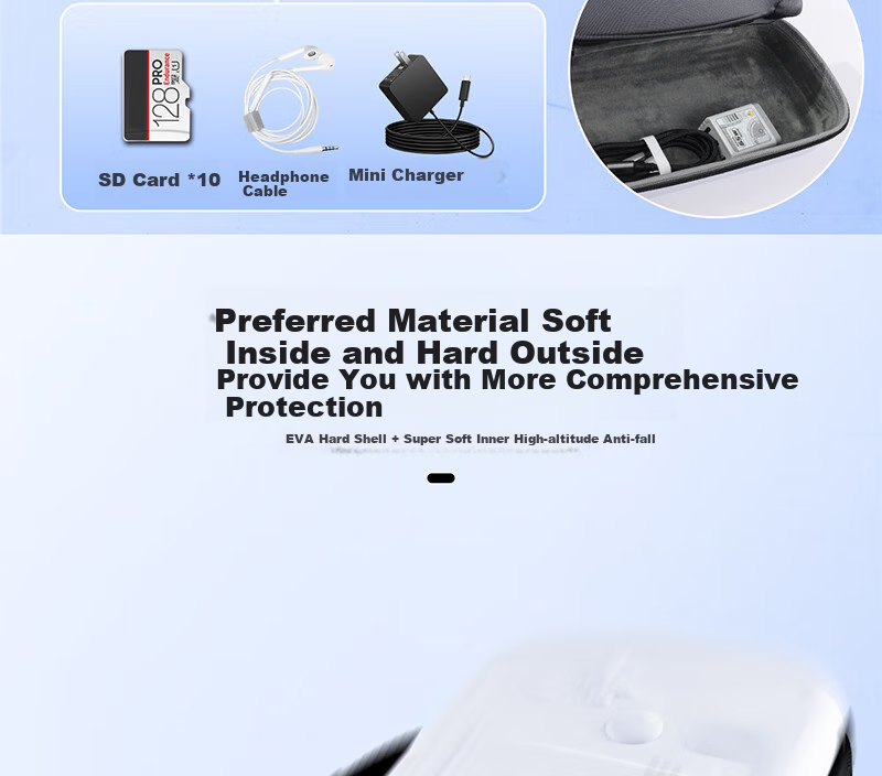 Liangzhi [IINE] PlayStation Portal Storage Bag, Shockproof And Pressure-Resistant, PS5 Streaming Handheld Protective Case, PS5 Game Accessories, L917 4