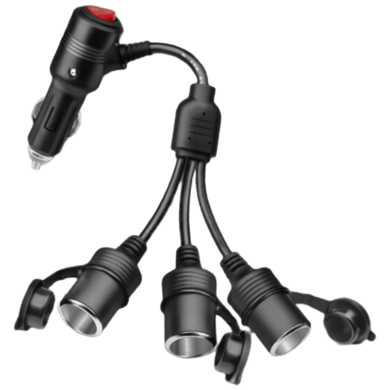 Meiyazhixing Car Cigarette Lighter, Dual High-Power Bakelite Lighter, Car Charging Socket, 12V Lighter Socket, 24V Car Charger, 12V24V Dual Car Charger