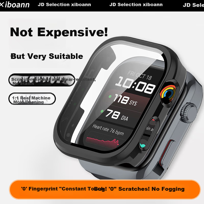 Iboann Compatible with Huawei WATCH D2 Case And Screen Protector, Watch D2 Protective Case + Protective Film, Original Phone-Specific Protective Cover, Tempered Glass Film Replacement Accessories