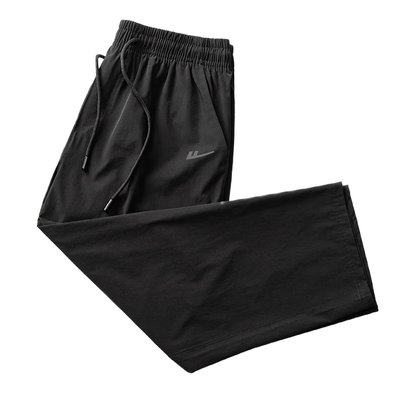 Warrior Shorts Summer Men's Capri Pants Sports Ice Silk Quick-Dry Lightweight Breathable Casual Pants for Running And Basketball