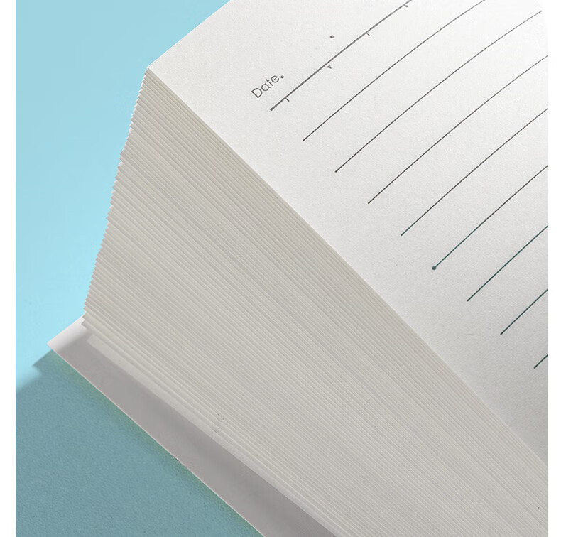 Deli Student Softcover Notebook B5/40 Sheets 12-Pack Wire-Free Binding WB540 (Ask the Sky 9) 11