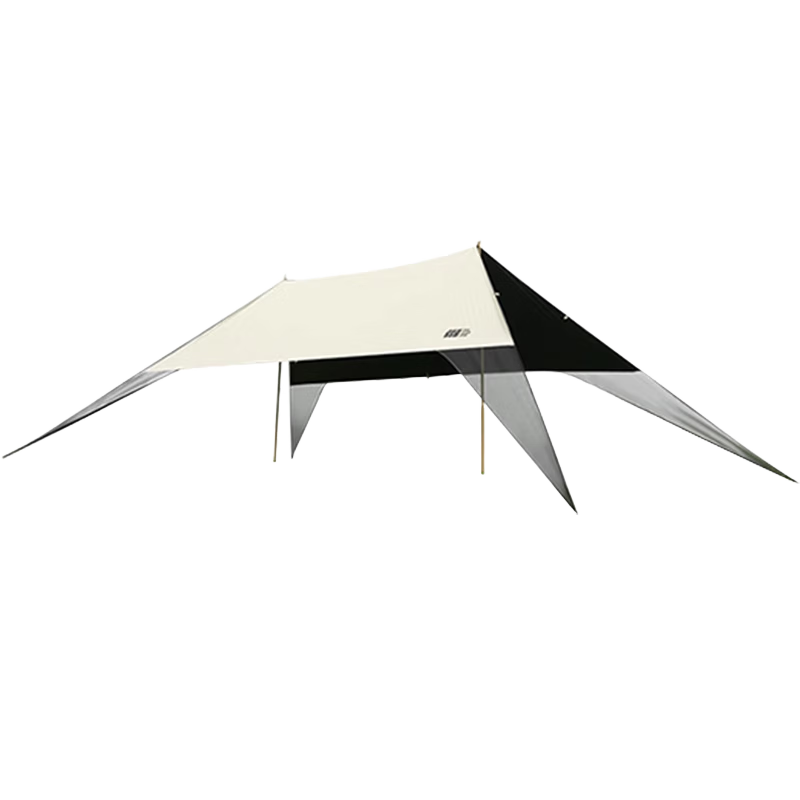 Explorer Lazy Tarp Outdoor Tent Blackout Portable Picnic Camping Gear Full Set No-Setup Sunshade Shelter