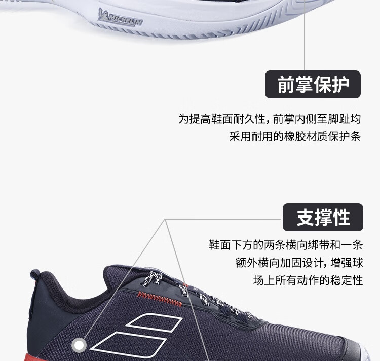 Babolat Official Comfort Series Babelat Men's Tennis Shoes, Sports Shoes SFX EVO AC MEN 5
