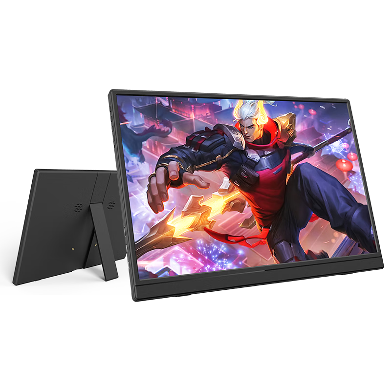 Aigo 16-Inch Portable Monitor, Gaming 144Hz, External Screen for Laptop, E-Sports Office Stock Trading Computer Extension Screen Yixiantong