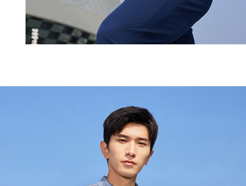 PEAK Polo Shirt for Men, Summer New Style, Sports Fitness Business Top, Breathable Casual T-Shirt, Loose Short Sleeve DF652241 20