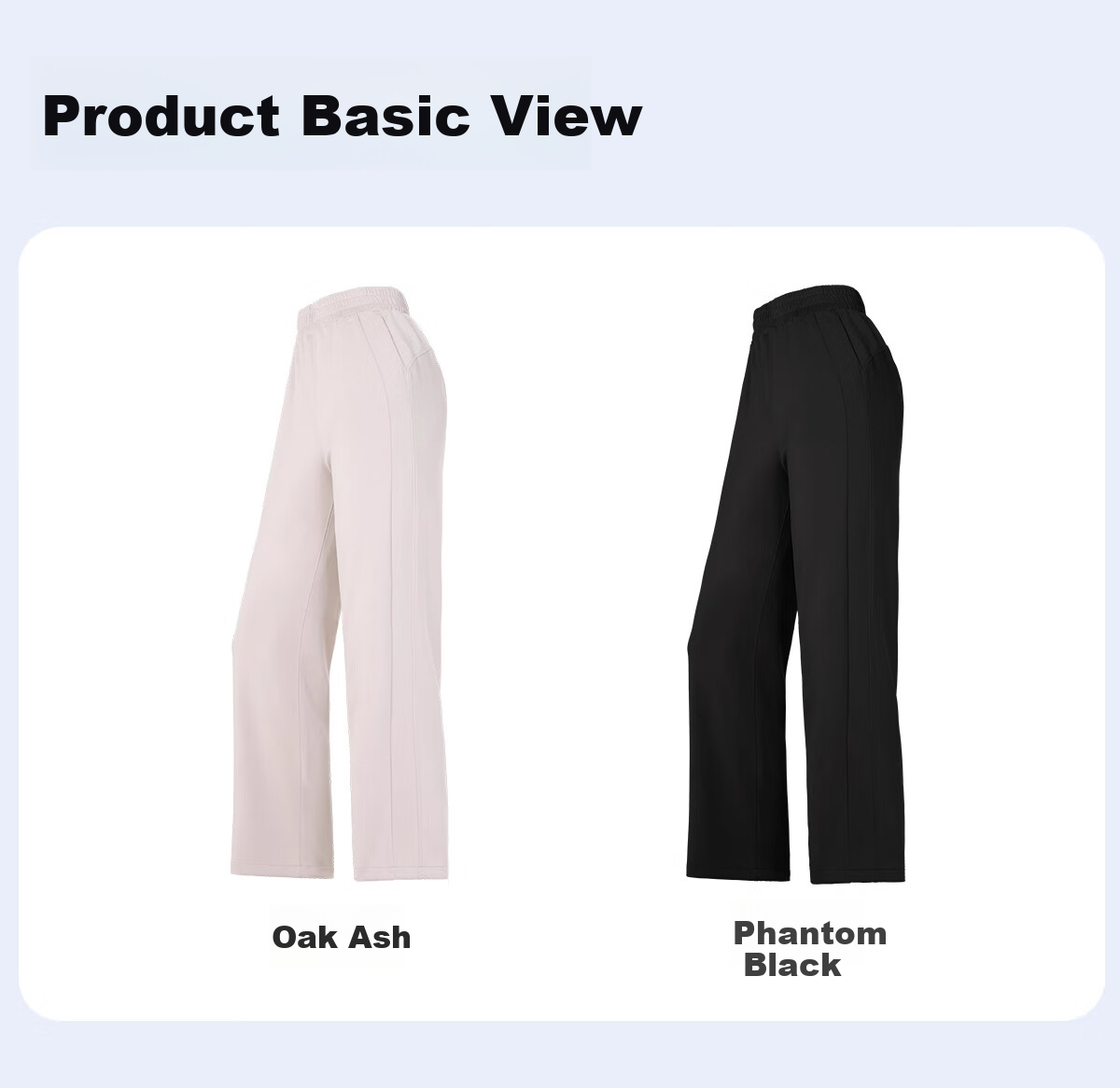 CAMEL Women's Casual Pants for Spring, Yoga Fitness Leggings, Breathable Height-Increasing Loose Straight-Leg Knitted Sweatpants, Size L 13