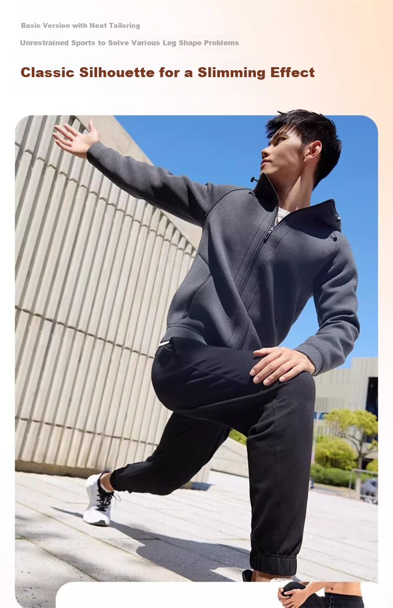 DECATHLON Sweatpants, Men's Sports Pants, Casual Trousers, Fitness Long Pants, Warm Men's Pants, Knitted Running Pants, 5430728 1