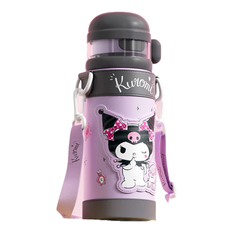 Milonbear Children's Insulated Cup, Three-Drinking Design, New Stylish Model, for Girls And Students to Use at School