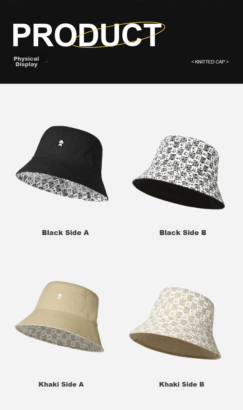 CACUSS Fisherman Hat for Women, Spring And Summer Contrasting Colors, Youthful Look, Face-Slimming Sun Hat, Fashionable Casual Bucket Hat with Patchwork Design, Dazzling Blue 9