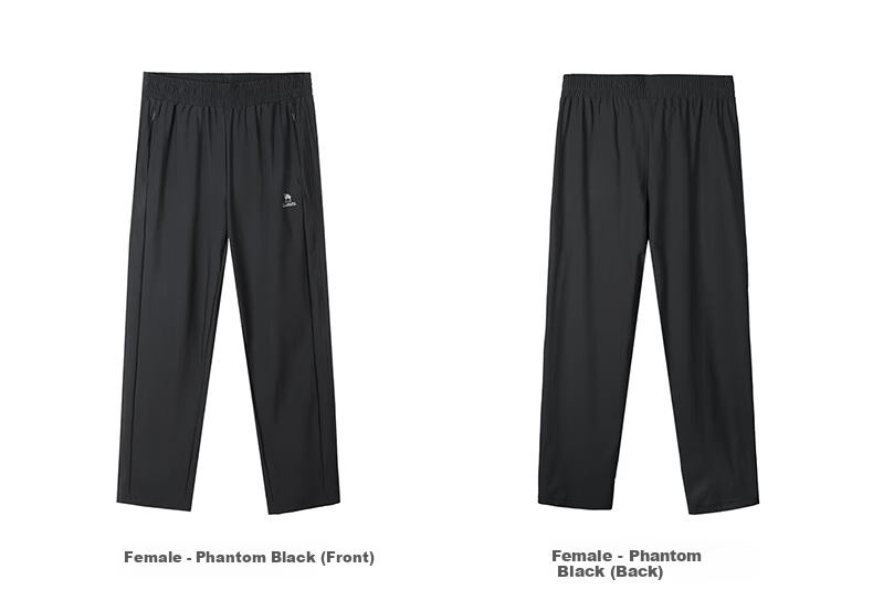 CAMEL Ice Silk Casual Pants for Women, New Summer Loose Straight-Leg Sun Protection Quick-Dry Long Pants, Running Sports Trousers 4