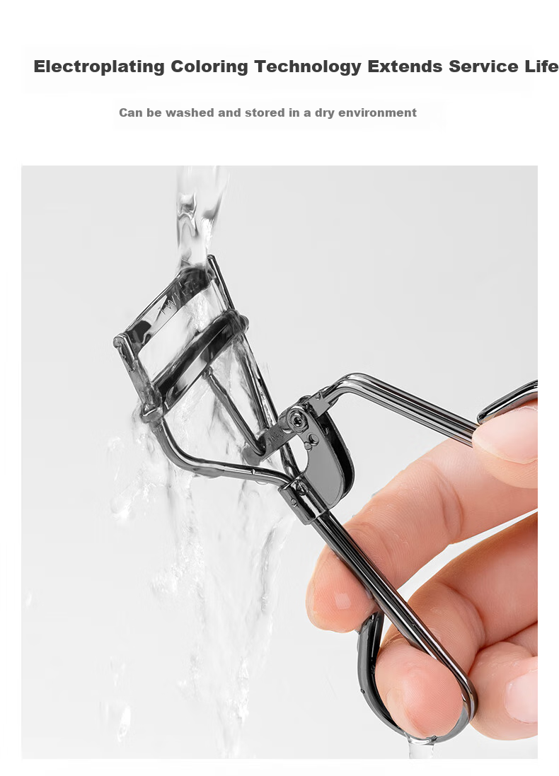 Tweezerman Japanese Imported Eyelash Curler for Women, Long-Lasting Shaping, Beginner-Friendly, Professional Makeup Artist-Style Black Gift 9