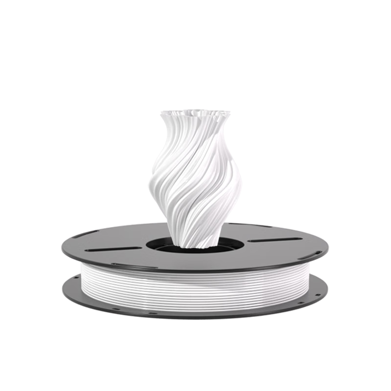 INNCLOUD 3D Printing Consumables PETG Suitable for Tuozhu/Chuangxiang Sanwei/Aileku/Zongwei Lifang/Jiguang Erwa 3D Printer Filament, White, 0.2kg