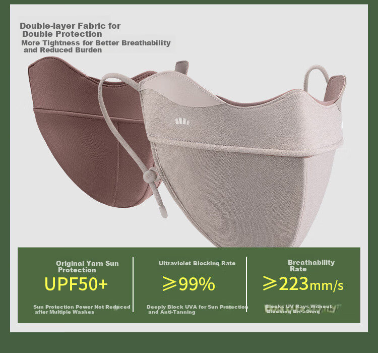 Beneunder 3D Warm Face Mask, Autumn And Winter Windproof And Sun-Protective Mask for Women, UV Protection Face Shield, Cold-Resistant, Moisturizing, Stylish Cycling Face Mask 10
