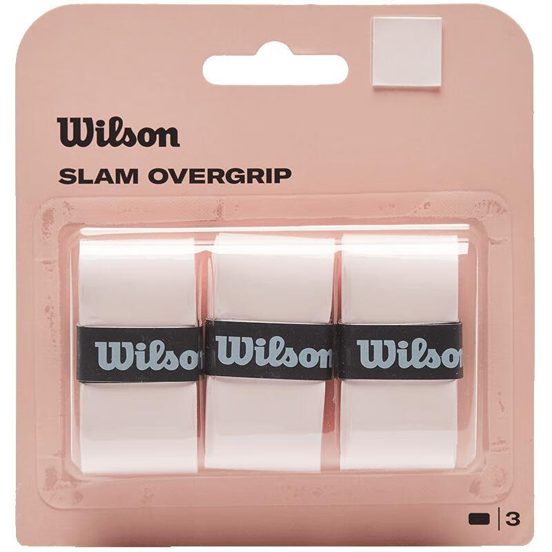 Wilson SLAM Series Sticky Grip Sweatband 3-Pack Sakura Pink WR8448802001