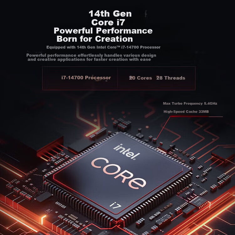 Настольный компьютер Lenovo ThinkCentre P900c High-Performance Commercial Office Desktop Computer (I7-14700, 16GB DDR5, 512GB+2TB) 23.8-Inch Subsidies