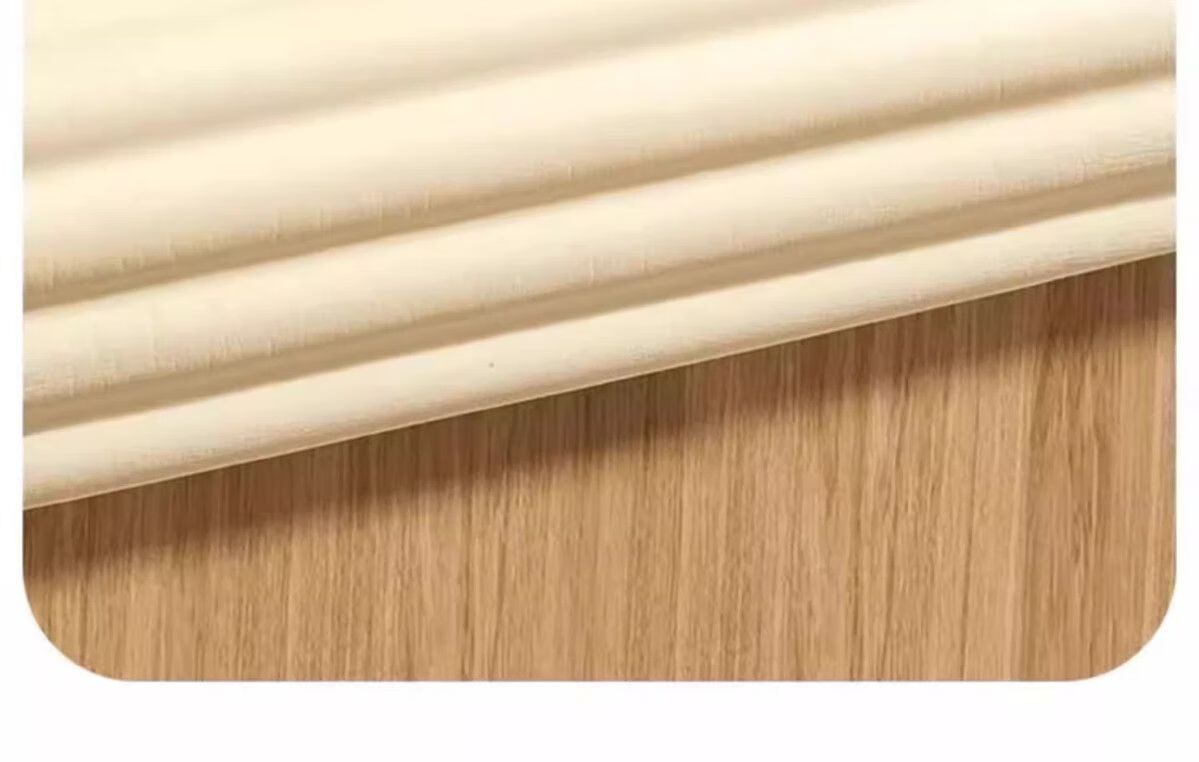 YOUBEISHI Baby Corner Guard Edge Protector L-Shaped Off-White 4.5m with 8 Corner Covers 4