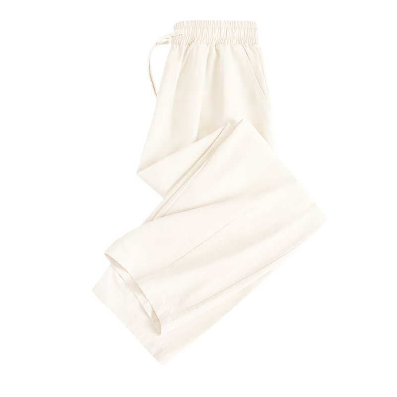 Huili Wide-Leg Pants for Women, 2026 New Summer Style, High-Waisted Draping Ice Silk Yamamoto Pants, Petite Nine-Point Harem Carrot Pants