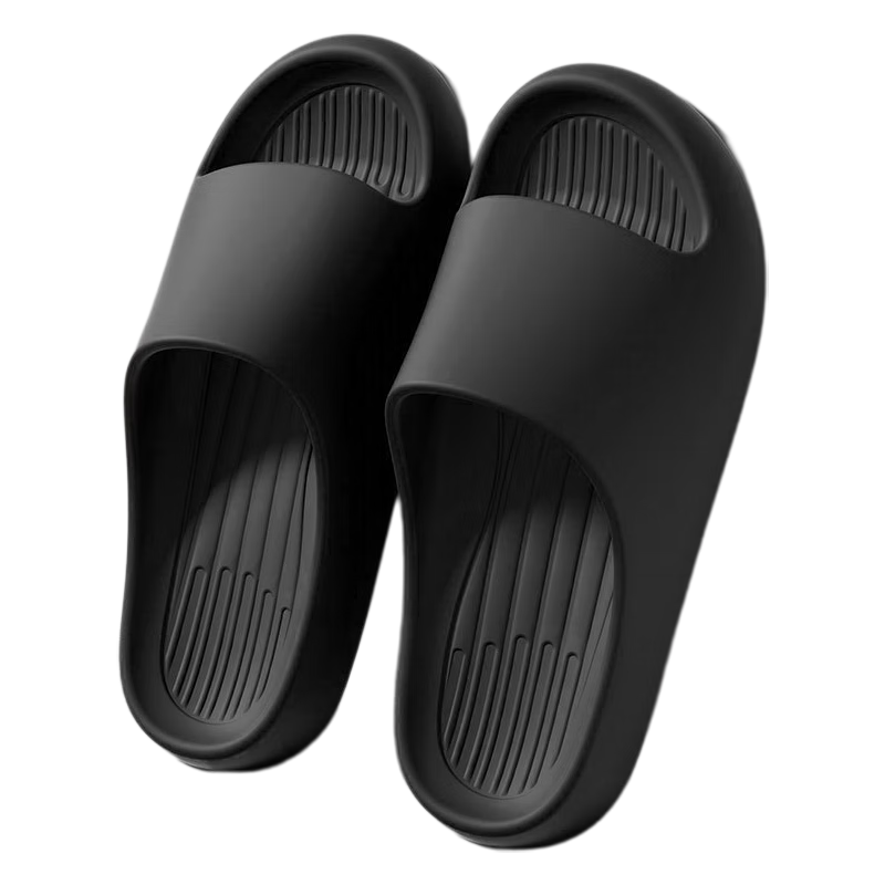 GUOLUOFEI Men's Extra Large Size EVA Non-Slip Bathroom Shower Indoor Home Slippers 4647