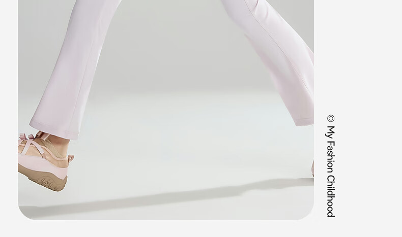 ASK JUNIOR Kids Pants Girls Spring Summer Sun Protection Quick-Dry High Elastic Yoga Flared Leggings Sky Blue 170 40