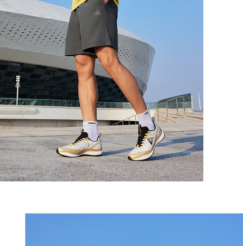 Peak Men's Summer Short Sleeve Quick-Dry Breathable Sports Loose Running Base T-Shirt DF652471 84