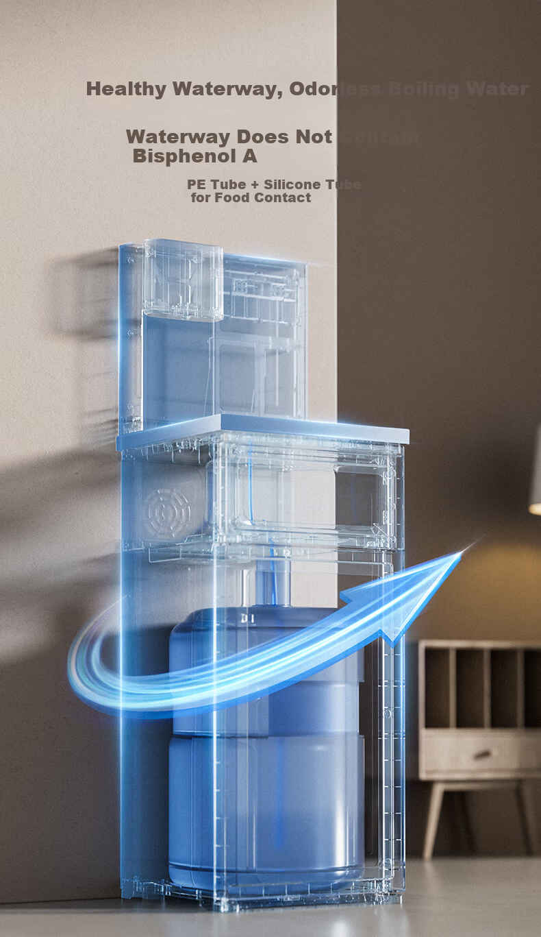 SUPOR Dust-Free Water Dispenser Tea Bar Machine, High-End Living Room New Water Dispenser, Remote Control Smart Bottom-Loading Anti-Overflow Tea Bar Cabinet Integrated Household Kettle SW-CBJ70 12