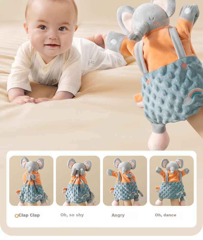 Beitaisi Comforting Doll Sleep Aid, Baby Soothing Blanket, Sleep-Inducing Toy, Edible And Chewable, Fox Blansu 22
