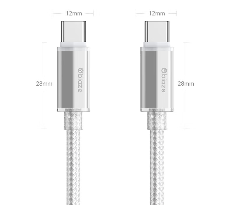 BIAZE Dual-Head Type-C Data Cable, Apple 16 Charging Cable, PD60W Fast Charging Cable, Ctoc Car Charger, IPhone17/16/15ProMax/iPad Air, Huawei Honor 4