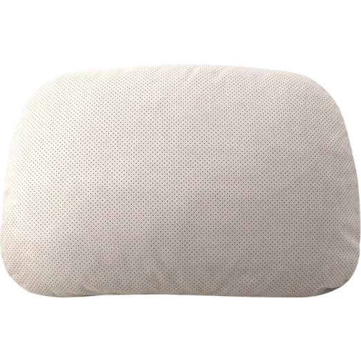 BIMLL Car Lumbar Support Perforated Suede Backrest Cushion Office Waist Pillow Seat Cushion Lumbar Pillow for Home and Car Use