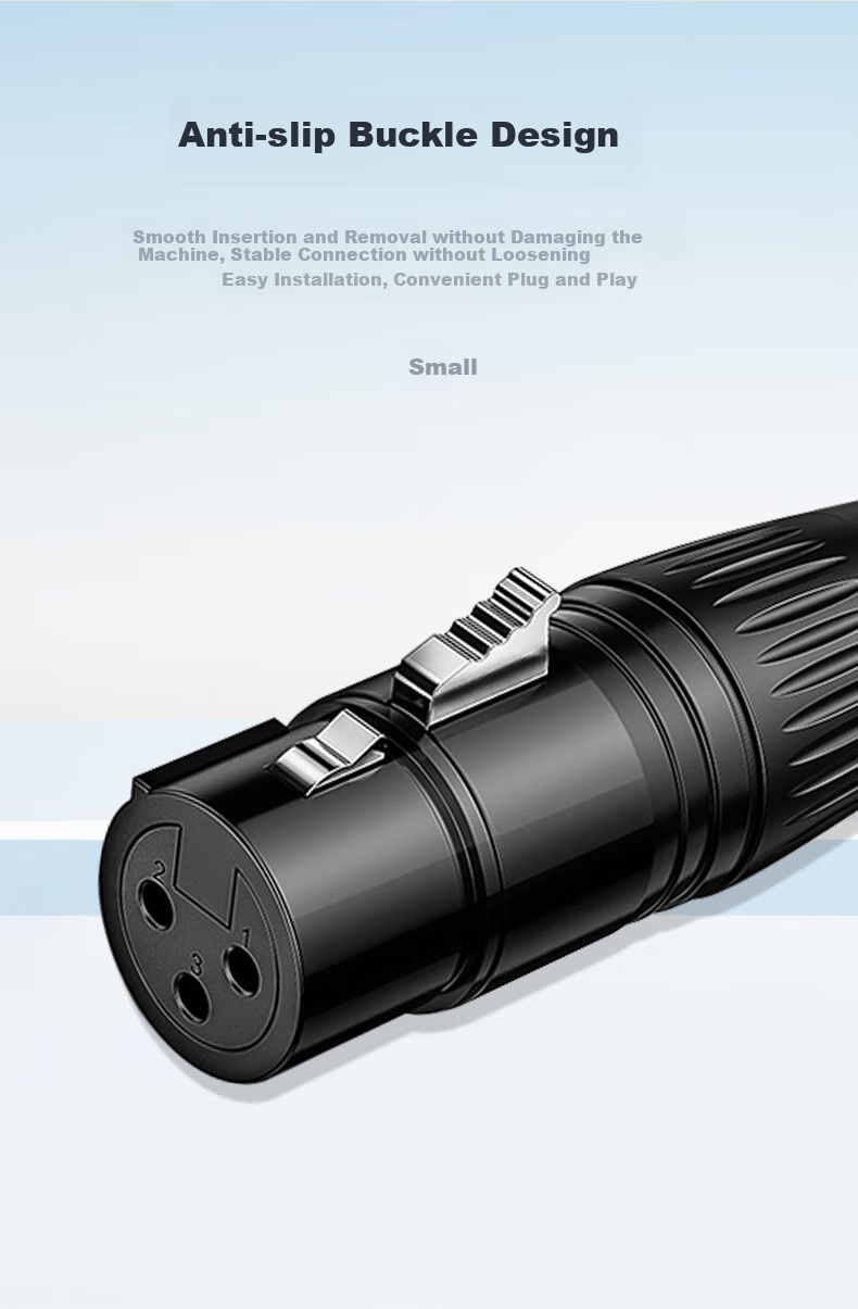 Beishanque 3.5 Female to XLR Female Audio Cable, Microphone Mixer Speaker Connection Cable, 3.5 Female to XLR Female, 0.3 Meters, BSQ-K967 5