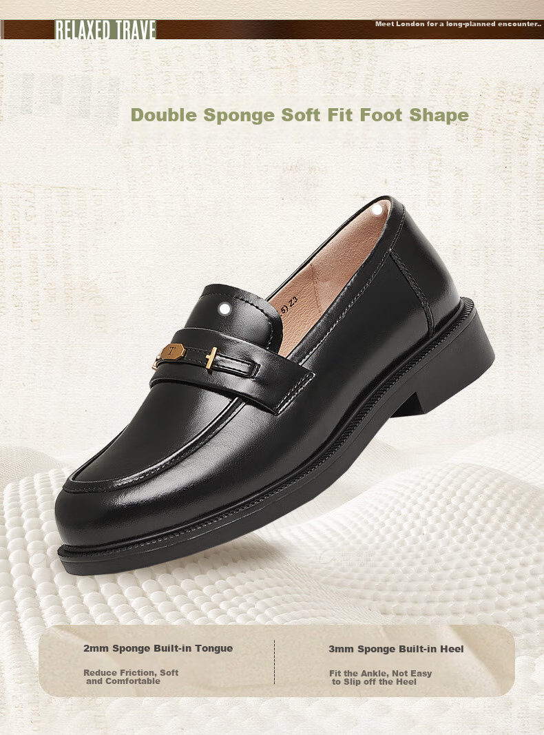 TEENMIX Women's Flats, Same Style As in Department Stores, Versatile JK Shoes, Fashionable Commuter Loafers, New Arrival 8