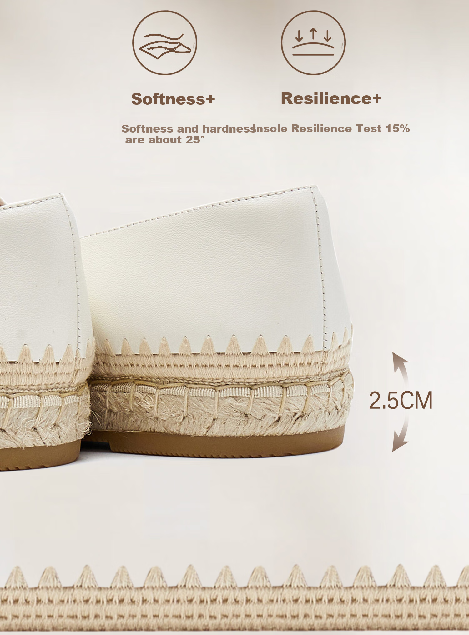 STACCATO Spring 2026 Small Gold Bar Malt Shoes, Fisherman Shoes, Slip-On Shoes, Women's Shoes, 9UA37AA6, Small Gold Bar, Size 34 14