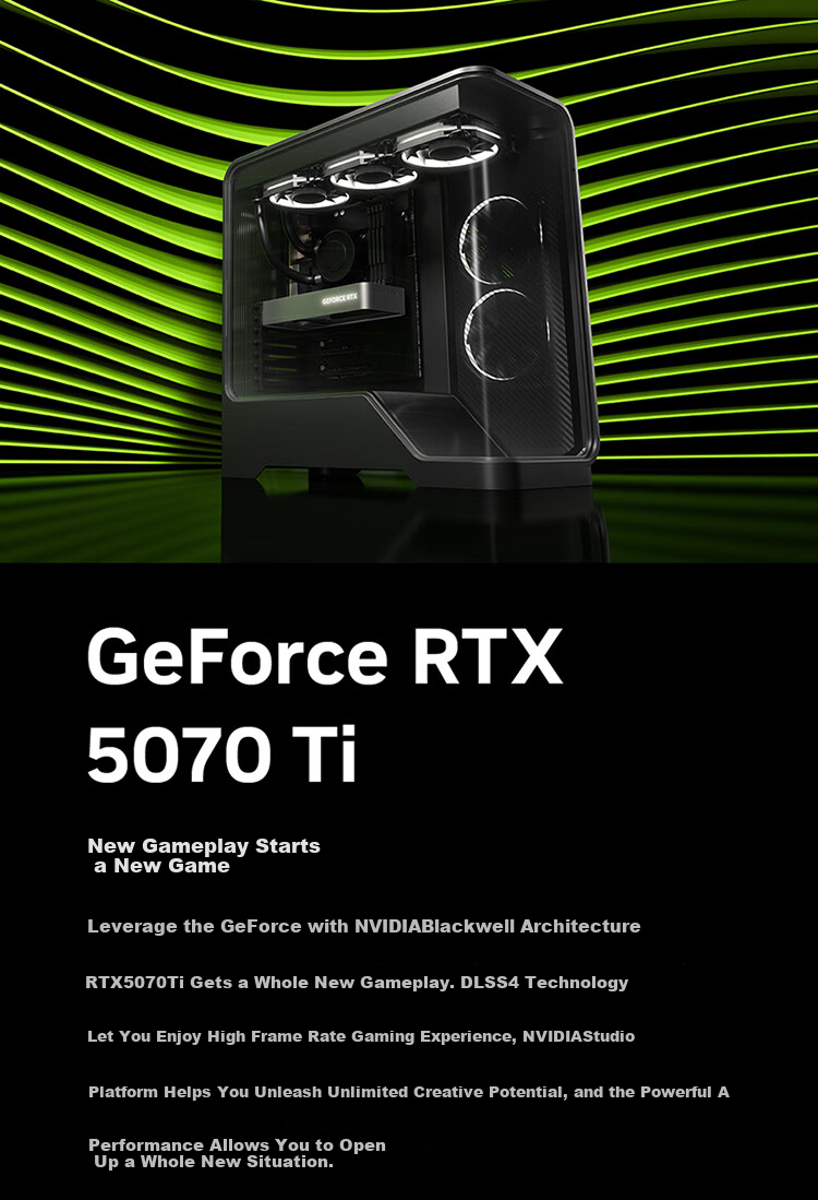 GIGABYTE 5070Ti Graphics Card, Xueying GeForce RTX 5070 Ti AERO OC 16G DLSS4 Gaming Design OpenClaw Local Deployment Graphics Card 4