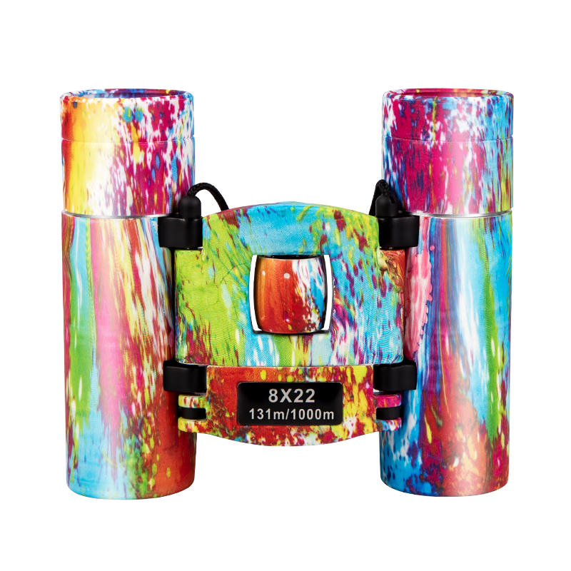 BIJIA Long Tendon 65 Colorful Concert High-Power HD Low-Light Night Vision Wide-Angle 10,000m Visible Binoculars
