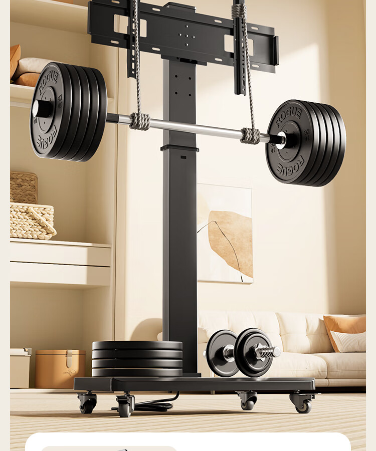 Enlipu TV Stand, Mobile 40-80 Inch Horizontal And Vertical Screen, 90° Rotation, Height Adjustable, Floor-Standing TV Mount, Monitor Bracket Suitable for Multiple Brands of TVs 13