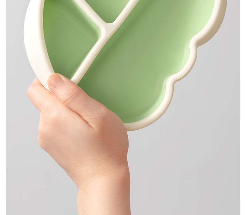 Beitais Baby Suction Plate Self-Feeding Silicone Divided Toddler Dining Plate Cuiyun Milan Lunch Box 7