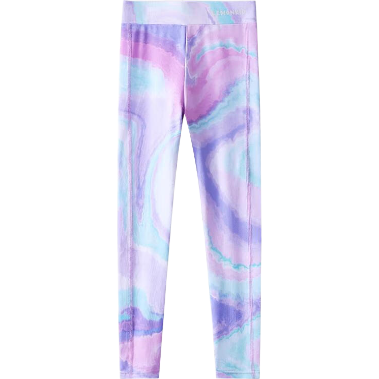 Lemonkid Children's Pants, Sports Trousers for Girls, High-Elasticity Training Leggings, Yoga Pants, Outdoor Running Tight-Fitting Long Pants