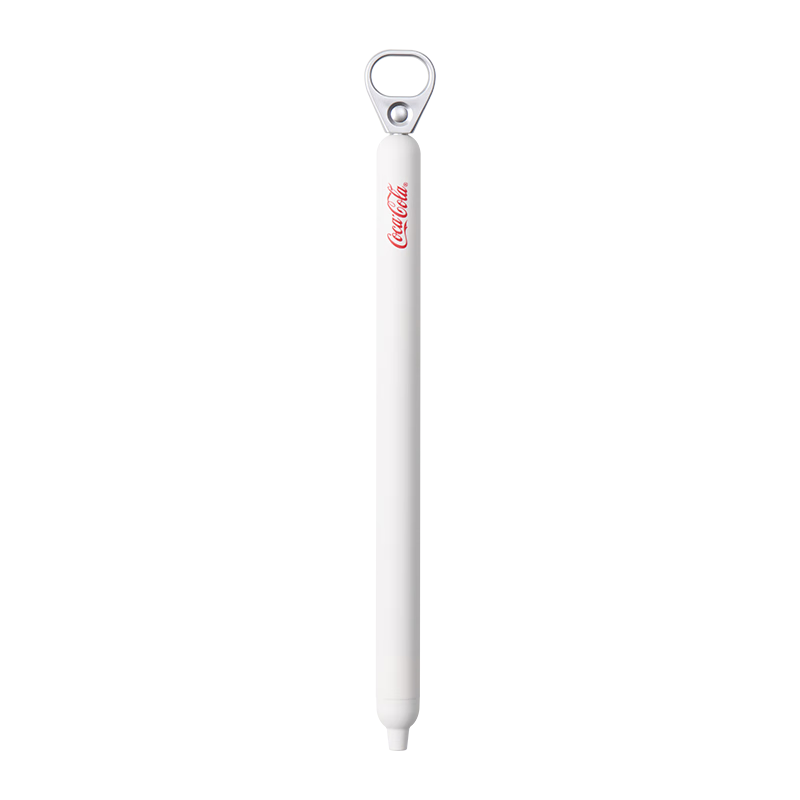 KACO x Coca-Cola Limited Edition Black Quick-Dry 0.5mm Retractable Gel Pen High-Value Signature Pen Carbon Ink Pen Water Pen 1 Piece/Box