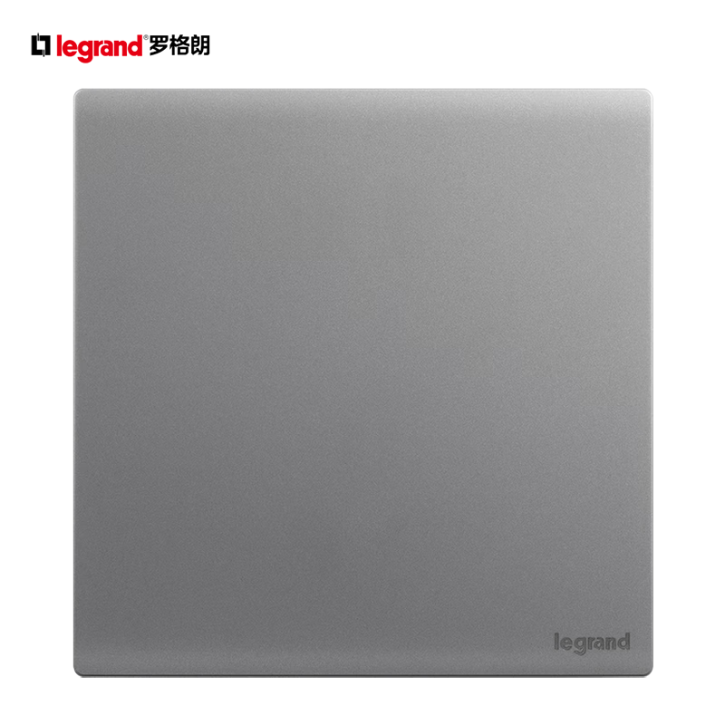 LEGRAND Switch Socket Panel, Jianyue Series Deep Sand Silver Color, 86-Type Wall Socket, Single Switch with One Control