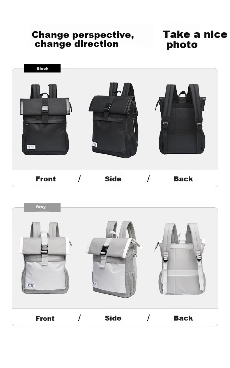 KELME Sports Backpack, Unisex Large Capacity Outdoor Travel Lightweight Backpack for College Students, Gray, One Size Fits All 11