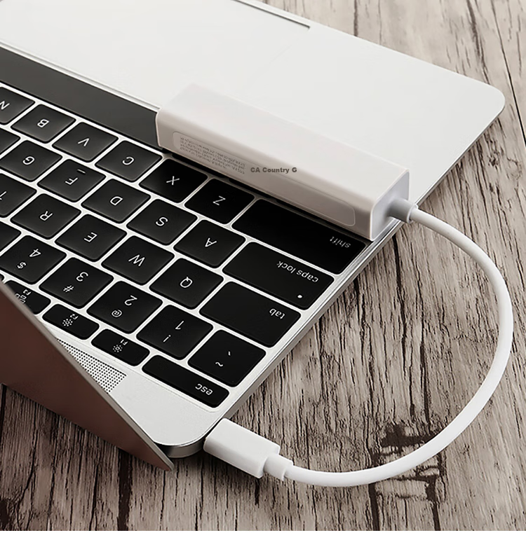 BIAZE Ethernet Adapter, Type-C to RJ45 Network Port, USB-C to Wired 100Mbps Network Card, Plug-And Ethernet Port Converter, Compatible with Apple Laptops Macbook ZH18-PC 15