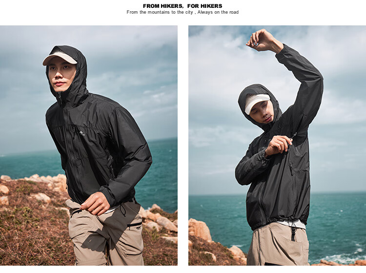 Pioneer Camp Turtle Sun Protection Jacket for Men, Summer Lightweight Sun-Protective Clothing, Outdoor Water-Repellent UV-Resistant Skin Coat, Loose-Fitting Outerwear 11