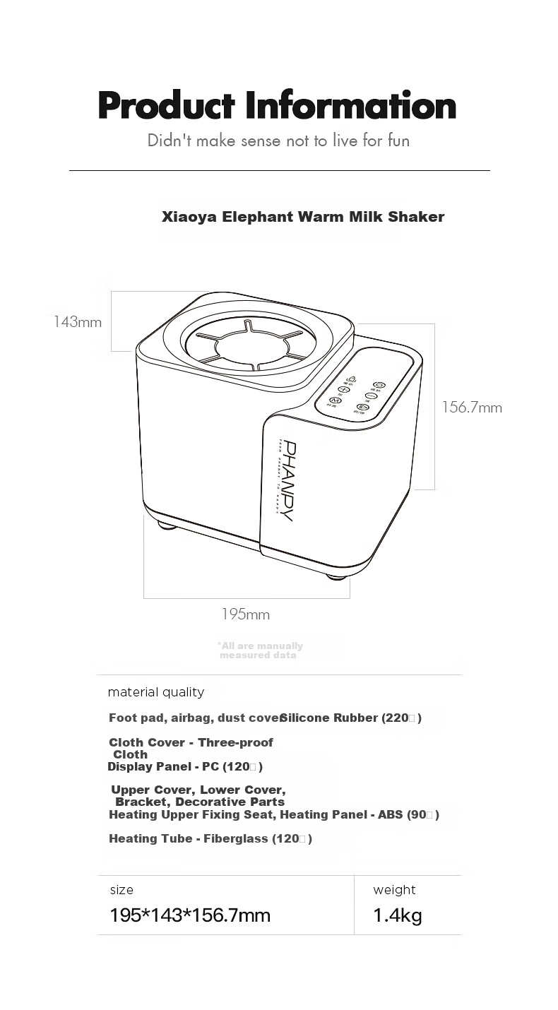 Xiaoyaxiang Milk Shaker And Milk Warmer All-In Two-In Baby Fully Automatic Water-Free Milk Warmer, Milk Thawing And Mixing Machine 31