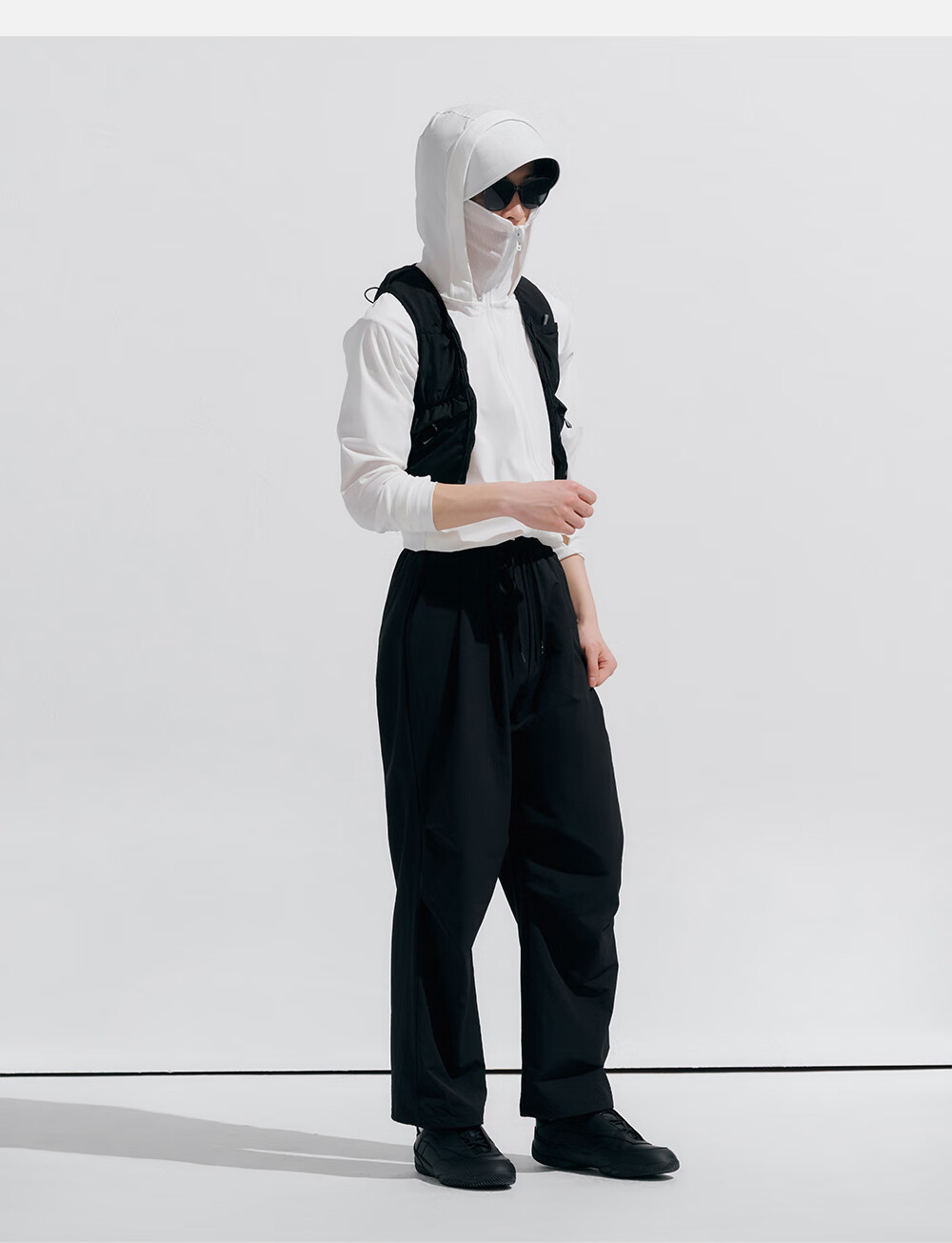 VVC Sun Protection Pants for Women, Summer UV-Resistant Breathable Straight-Leg Casual Versatile Trousers, Starry Gray, Size M 7